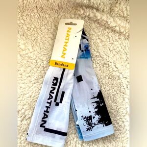 NWT Nathan UPF 50+ Blue and Black Bandana